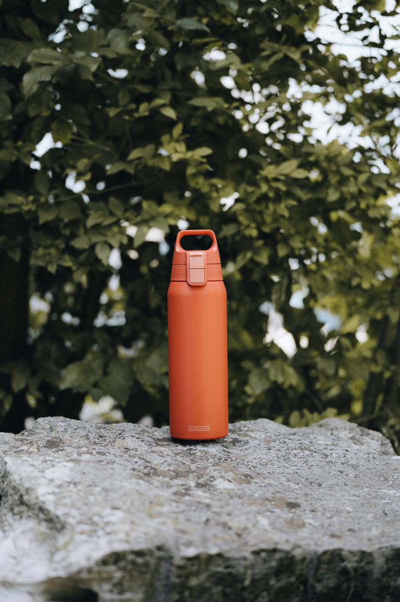 Sigg Shield Therm One nerezová termoláhev na pití 750 ml, eco red, 6021.20