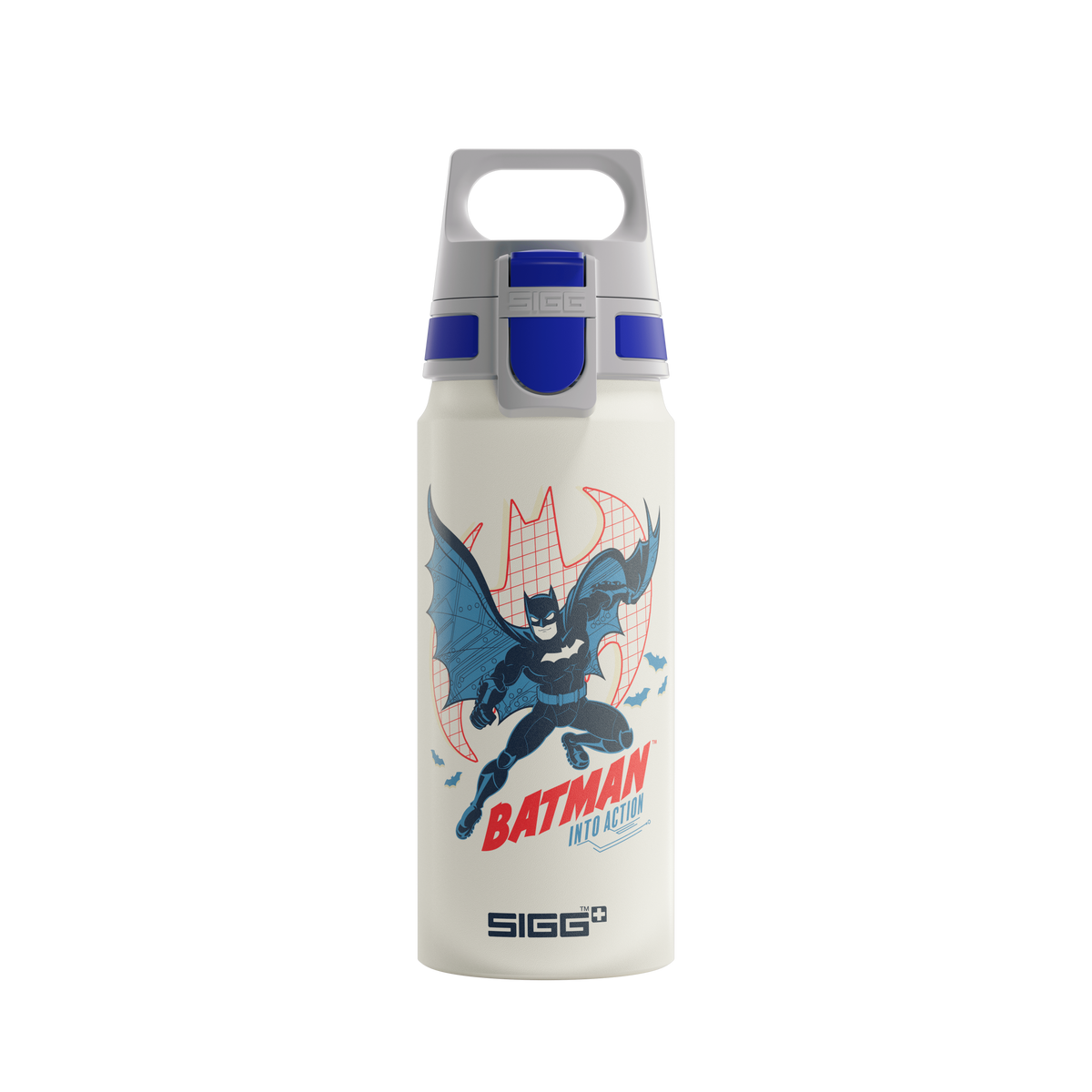 Sigg WMB One láhev na pití 600 ml, batman into action white, 6035.40
