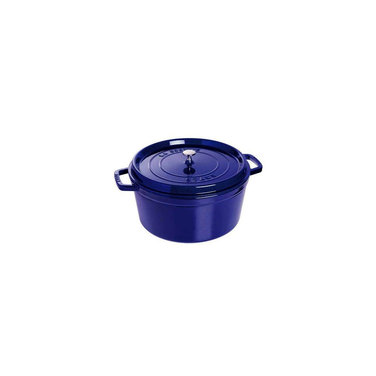Staub Cocotte hrnec kulatý 22 cm/2,6 l tmavě modrá, 1102291