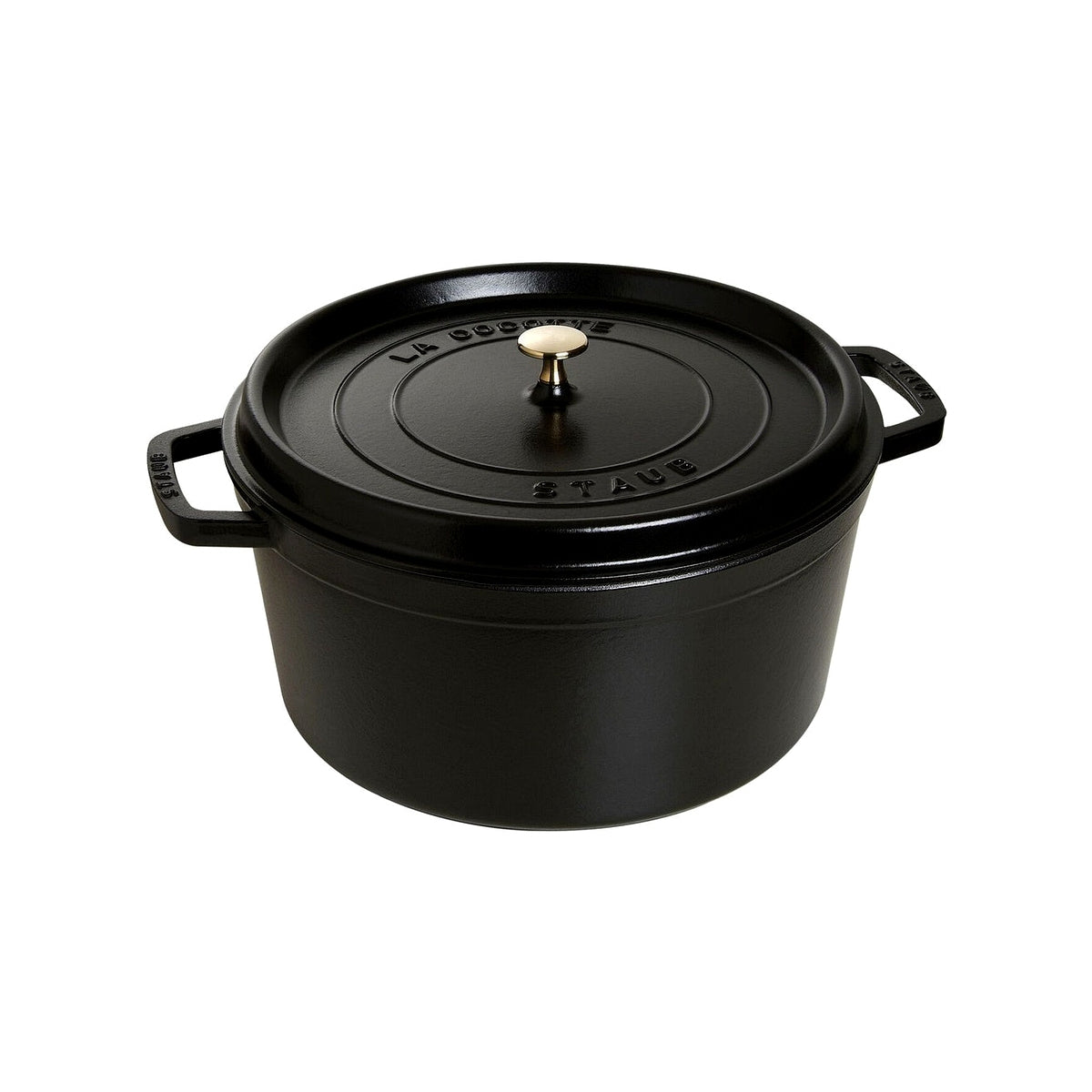 Staub Cocotte round pot 34 cm/12,6 l black, 1103425