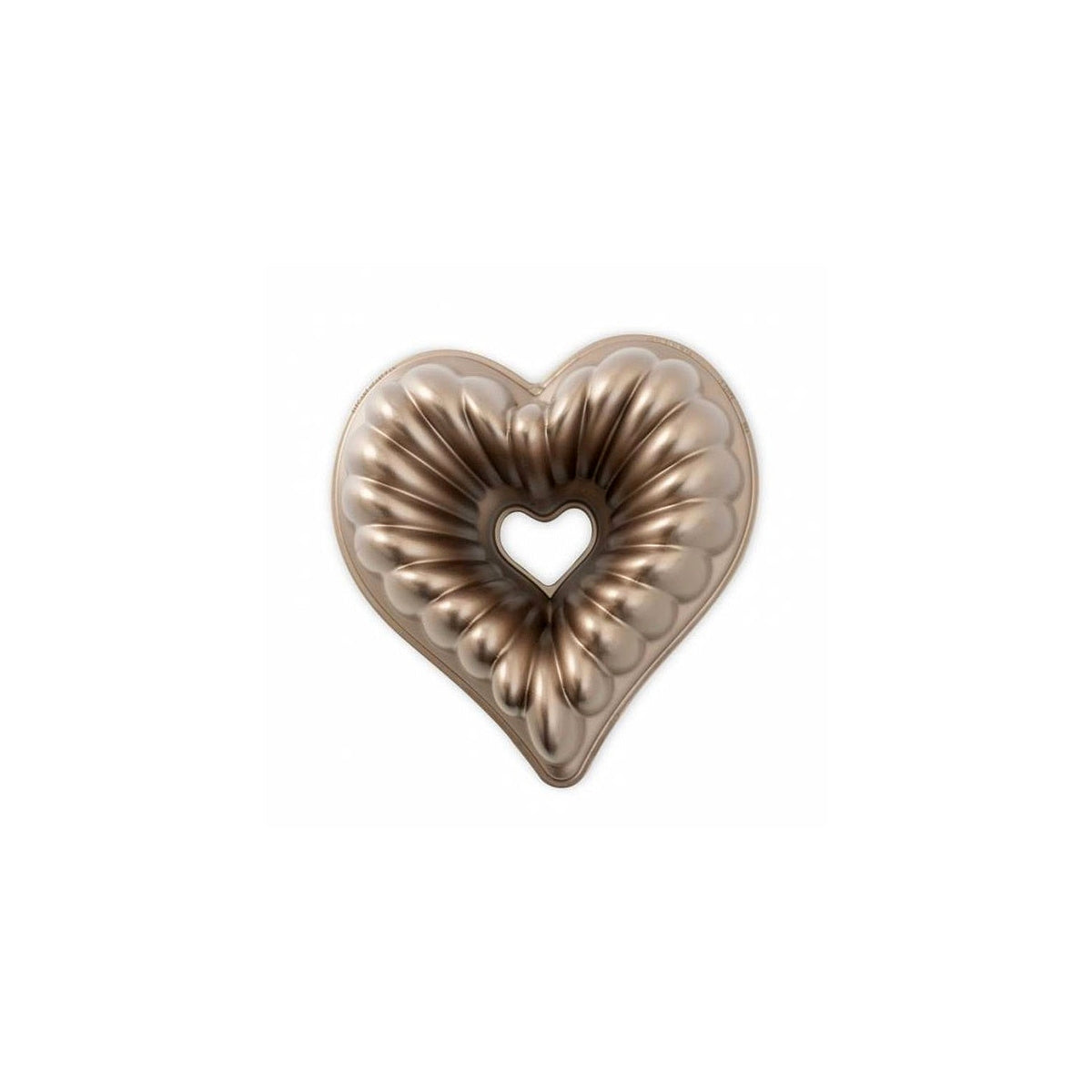 Nordic Ware Baking Mould Heart, 10 cup caramel, 55548