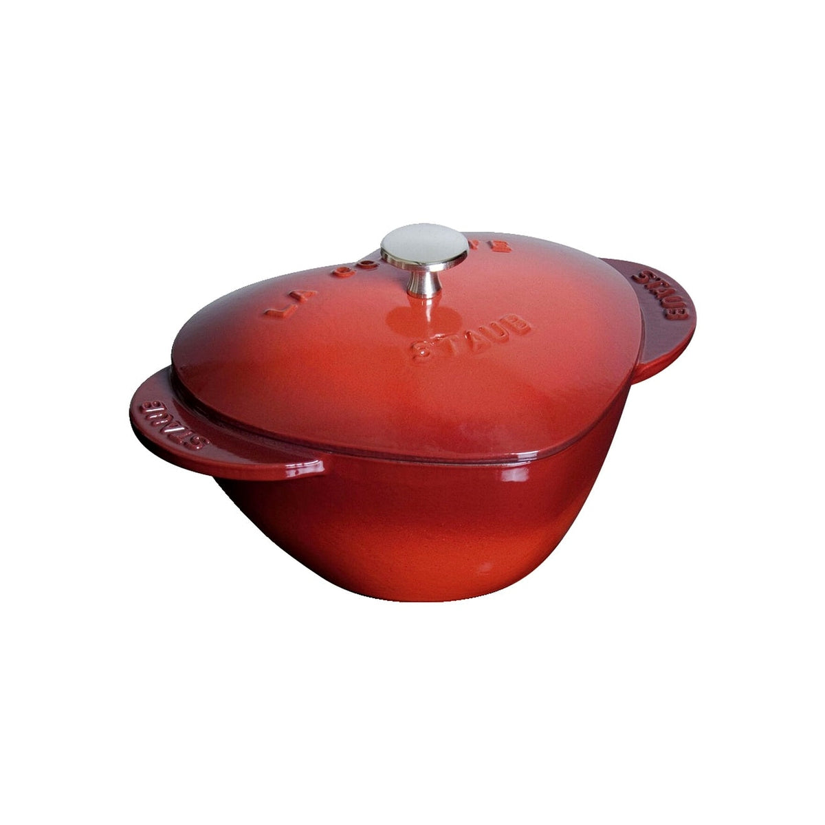 Staub Cocotte hrniec v tvare srdca 20 cm/1,75 l čerešňa, 1100006