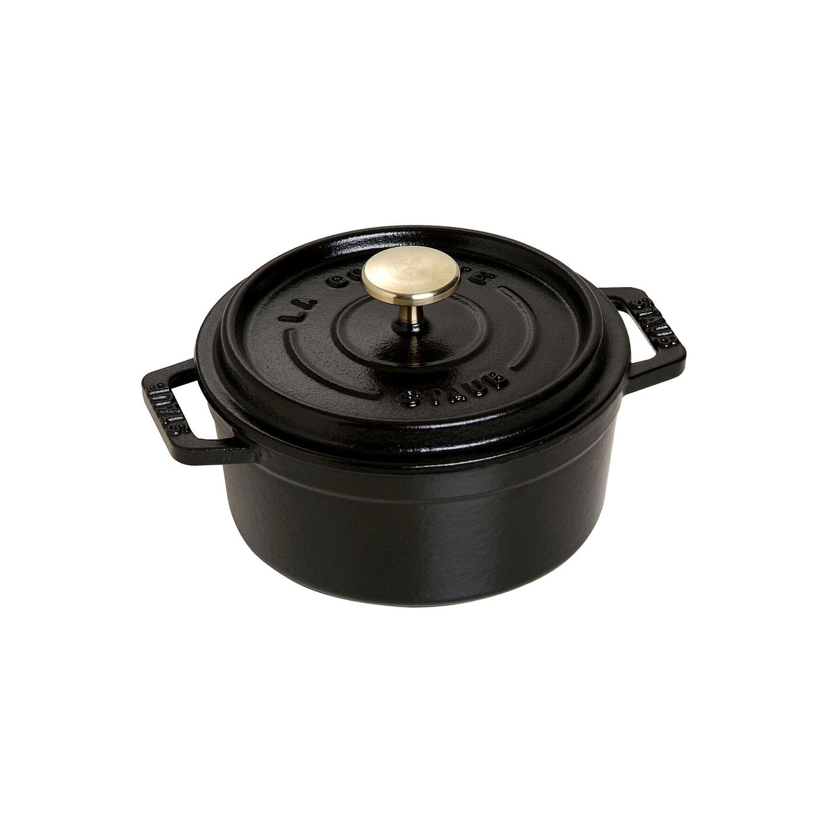 Staub Cocotte hrnec kulatý 12 cm/0,4 l černý, 1101225
