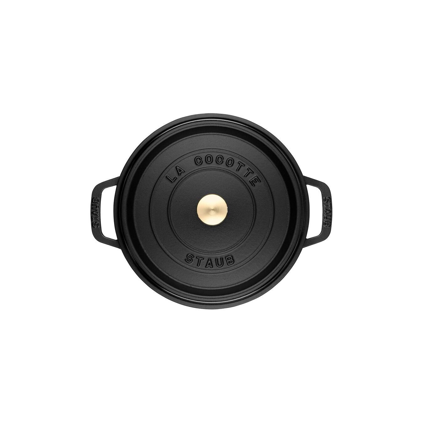 Staub Cocotte Sada 3 ks hrnec kulatý 14 cm/0,8 l černá, 19501425