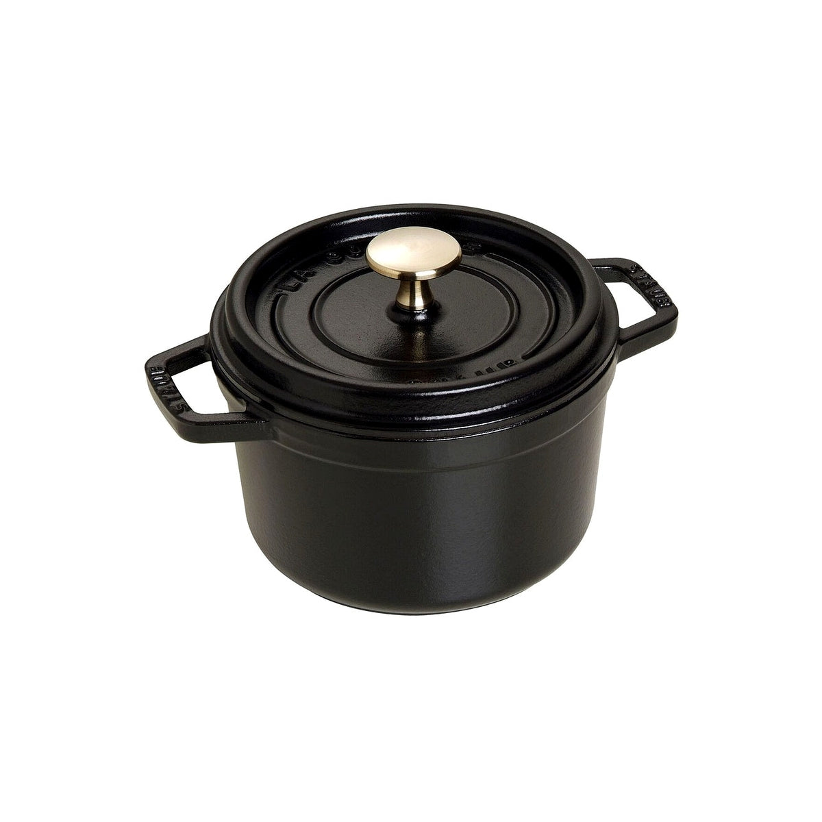 Staub Cocotte hrnec kulatý 16 cm/1,2 l černý, 1101625