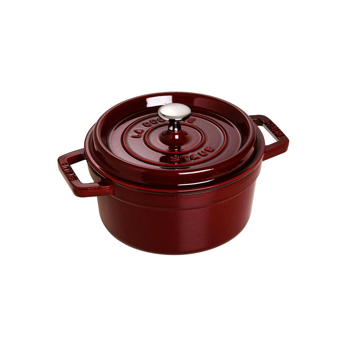 Staub Cocotte hrnec kulatý 22 cm/2,6 l grenadina, 1102287