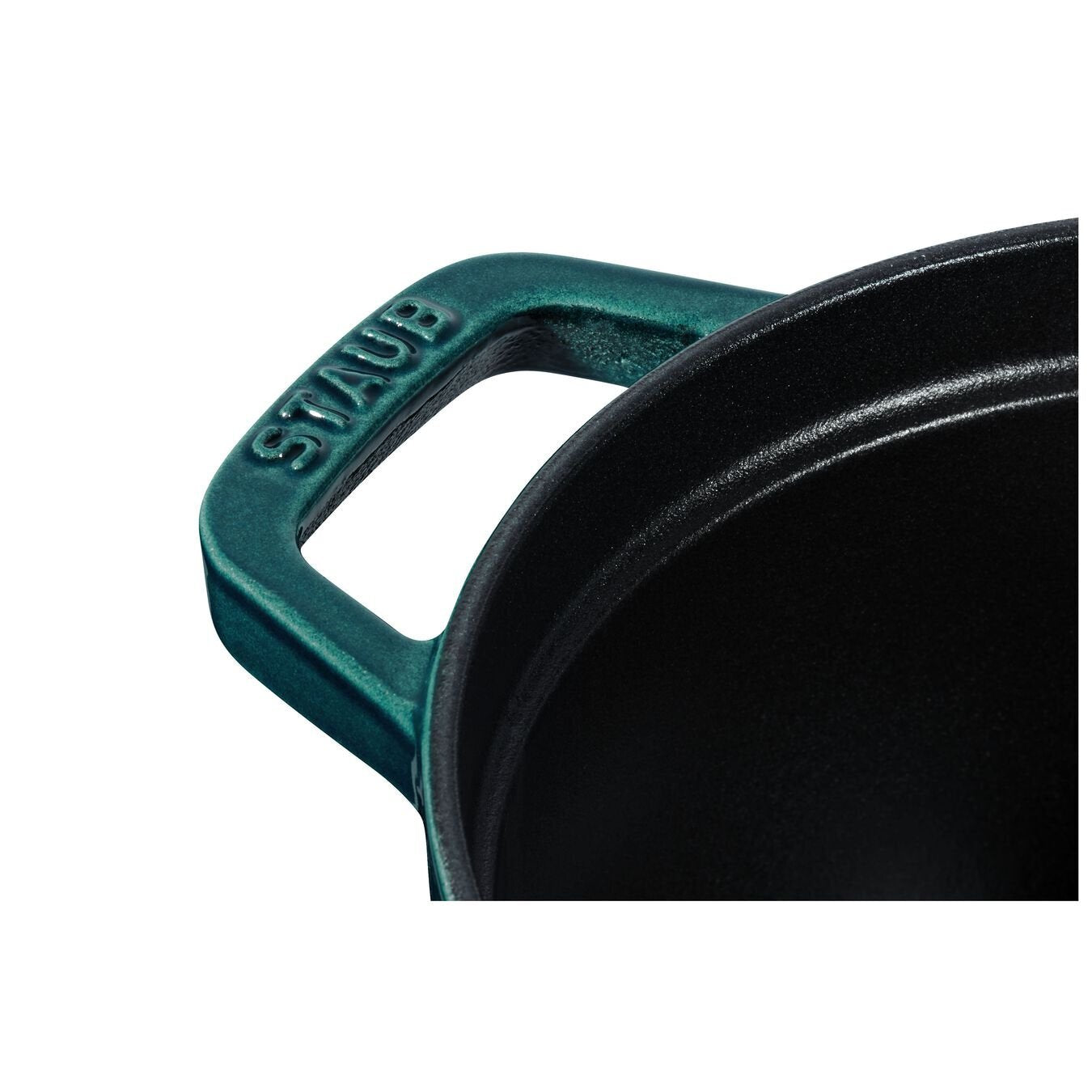 Staub Cocotte pot oval 33 cm/6,7 l, sea blue, 1103337