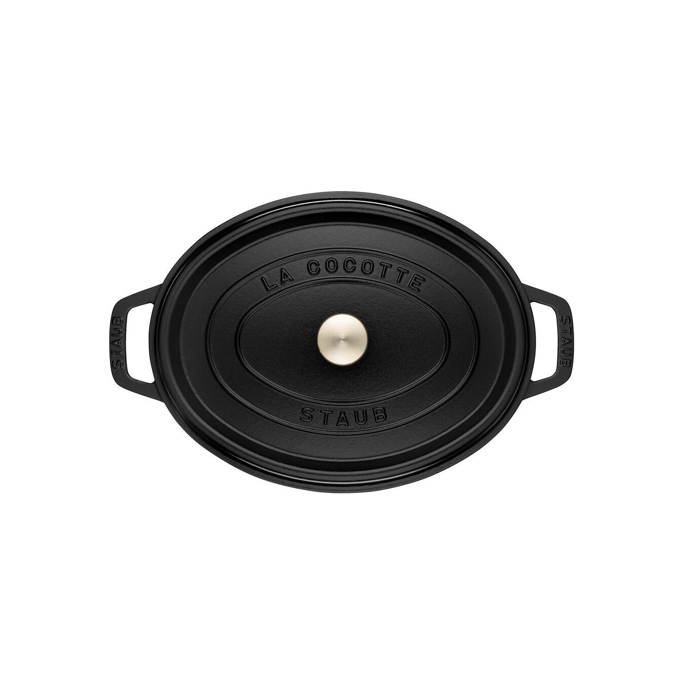 Staub Cocotte hrnec oválný 15 cm/0,6 l černý, 1101525