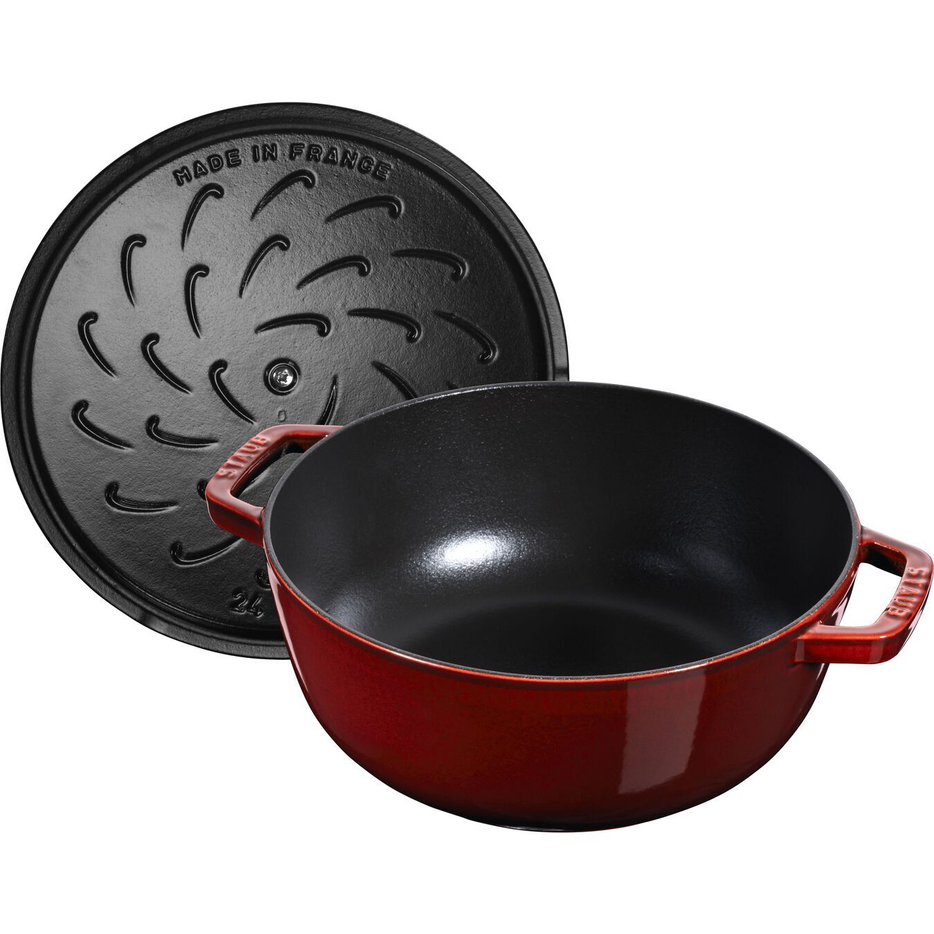 Staub Special Cocotte pot 24 cm/3,6 l grenadine, 11212487