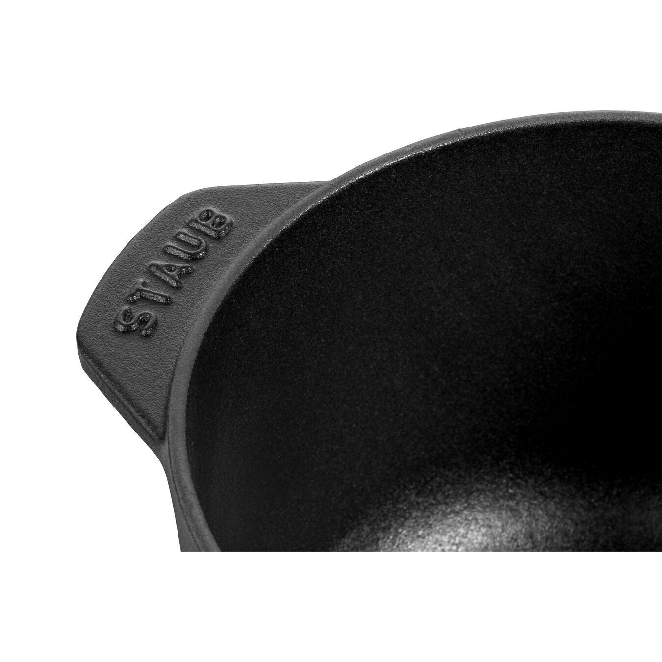 Staub Cocotte hrnec na rýži 16 cm/1,5 l černý, 11721625