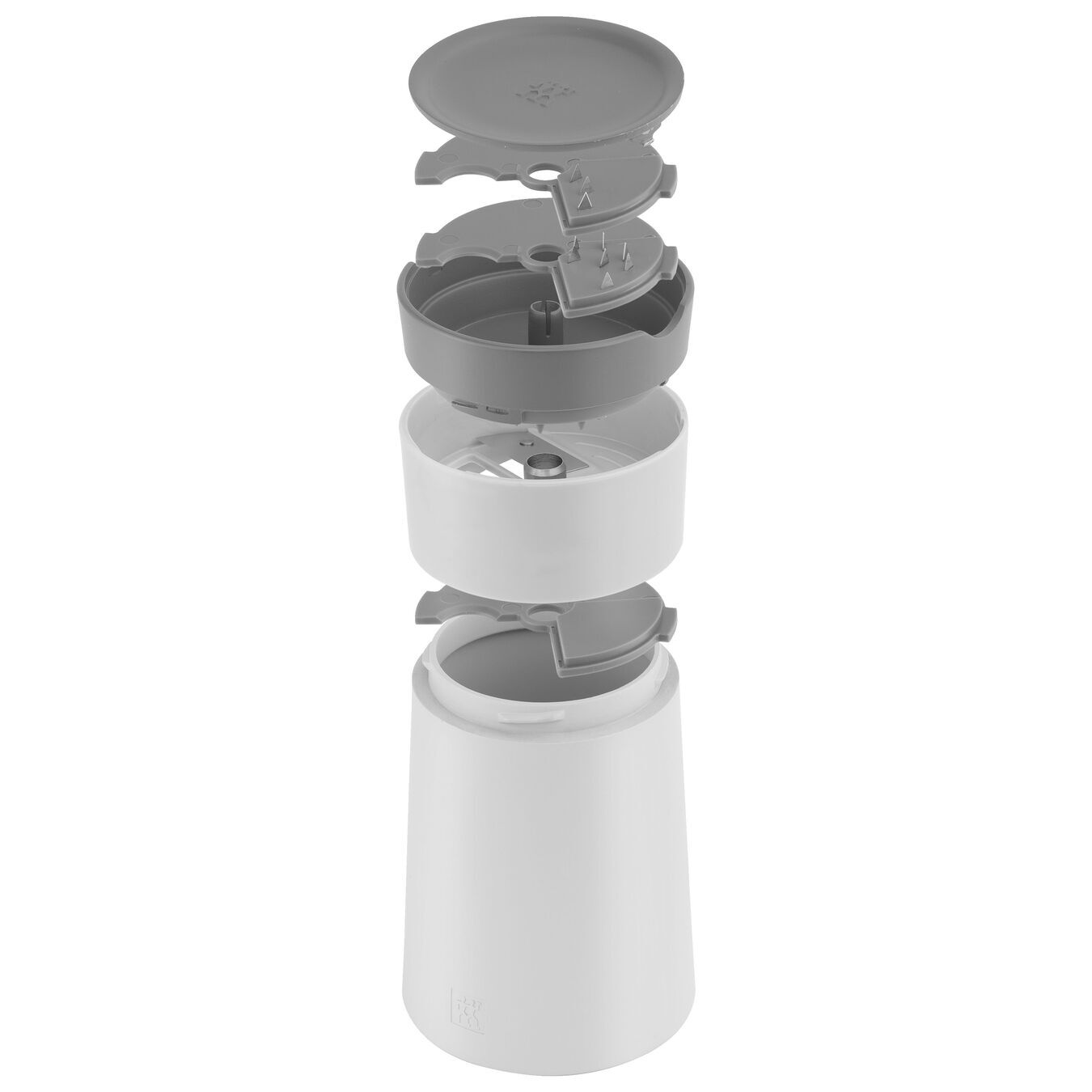 Zwilling Z-Cut spirálový kráječ na ovoce a zeleninu, šedý, 36610-001