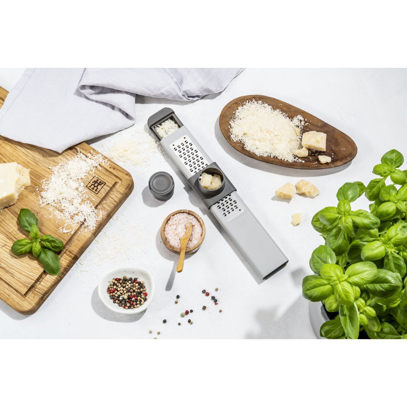 Zwilling Z-Cut malé multifunkční struhadlo, šedé, 36610-002