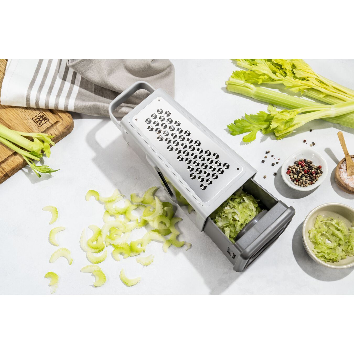 Zwilling Z-Cut čtyřstranné struhadlo, šedé, 36610-003