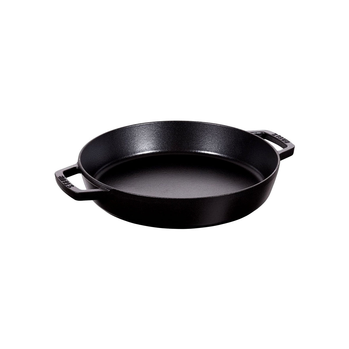 Staub cast iron pan with two handles 34 cm, black, 1313425