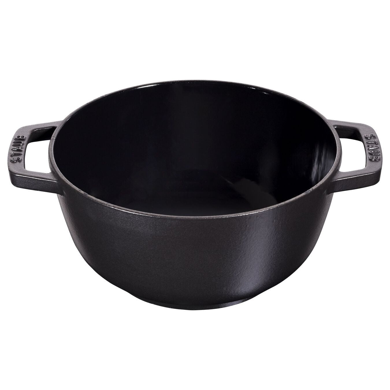 Staub Fondue sada 16 cm/1,1l černá, 14001623