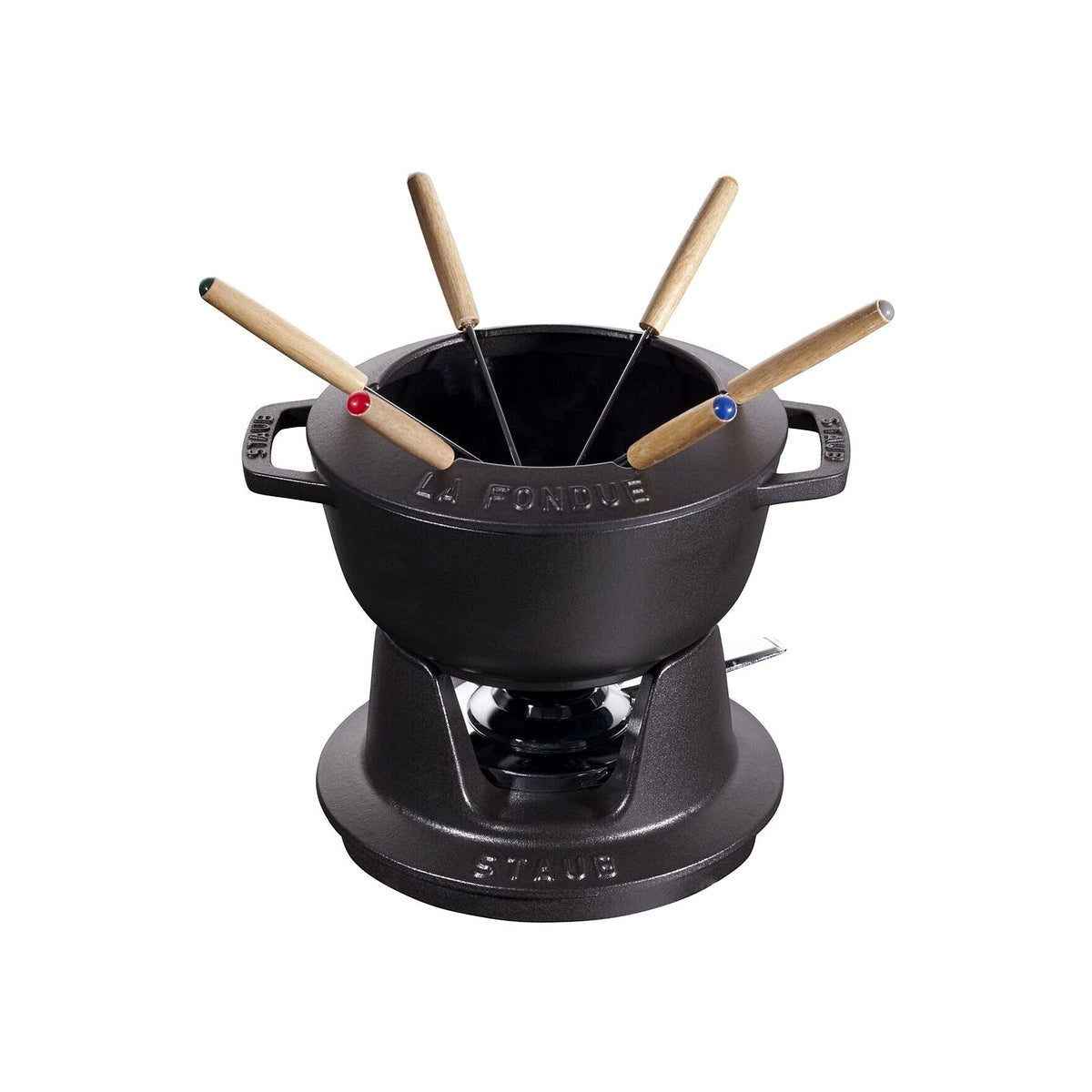 Staub Fondue sada 18 cm/1,65l černá, 14001823