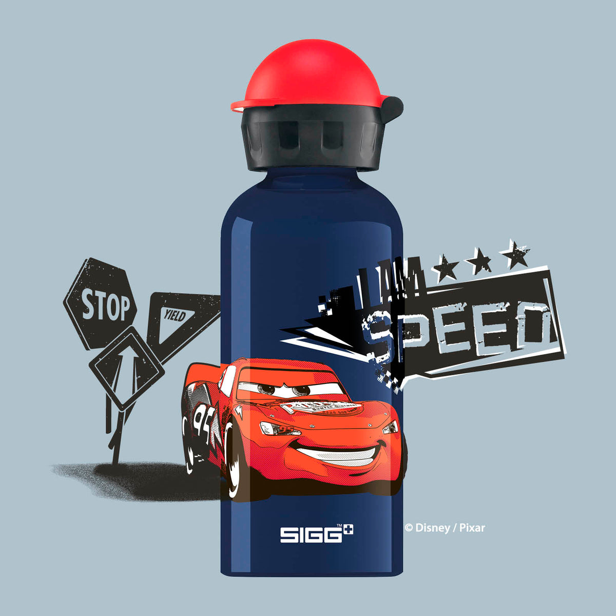 Sigg KBT dětská láhev 400 ml, cars speed, 8563.00