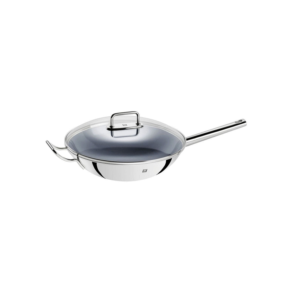 Zwilling Plus nepřilnavá pánev Wok se skleněnou poklicí 32 cm, 40992-032