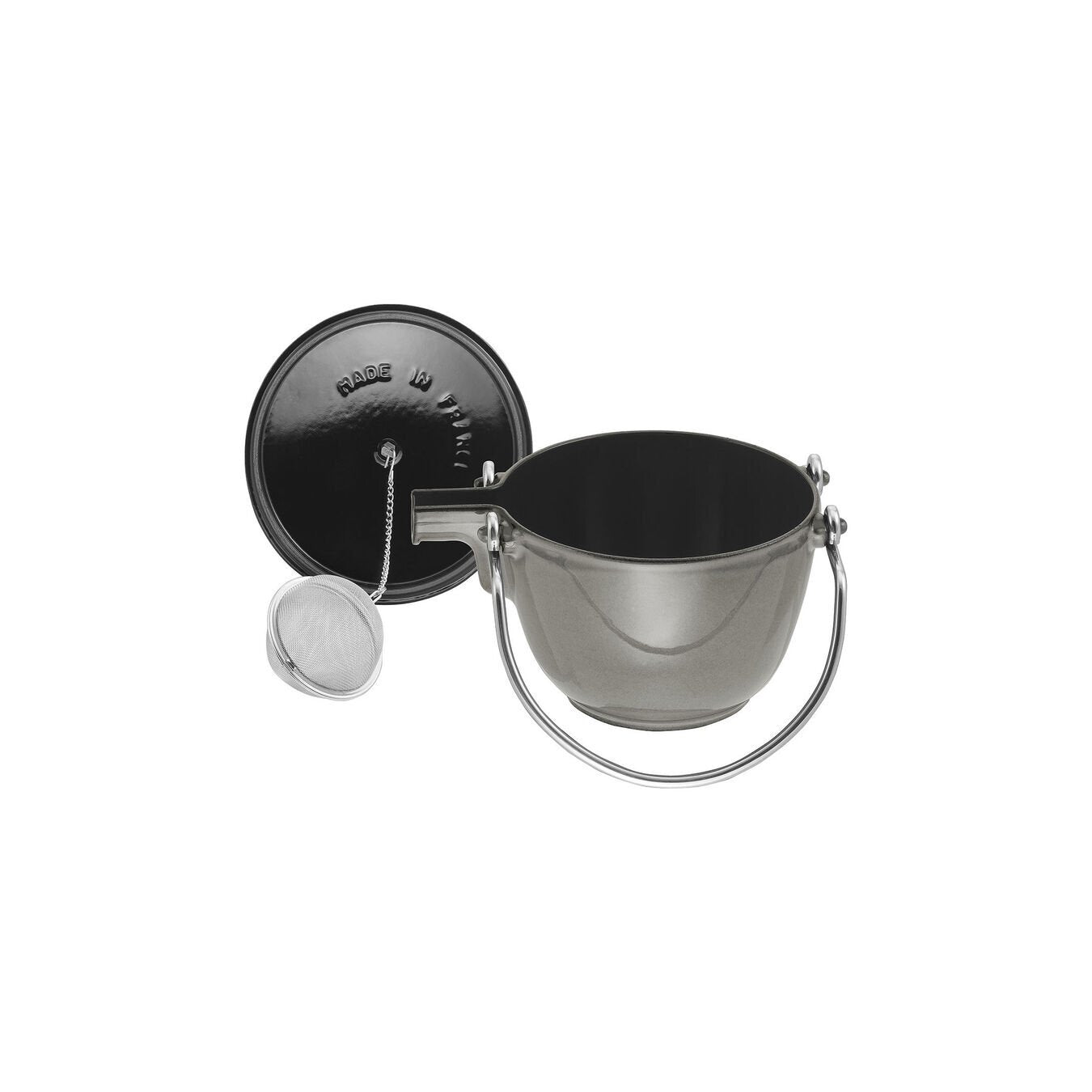 Staub litinová konvice na čaj 21 cm/1,15 l šedá, 1650018
