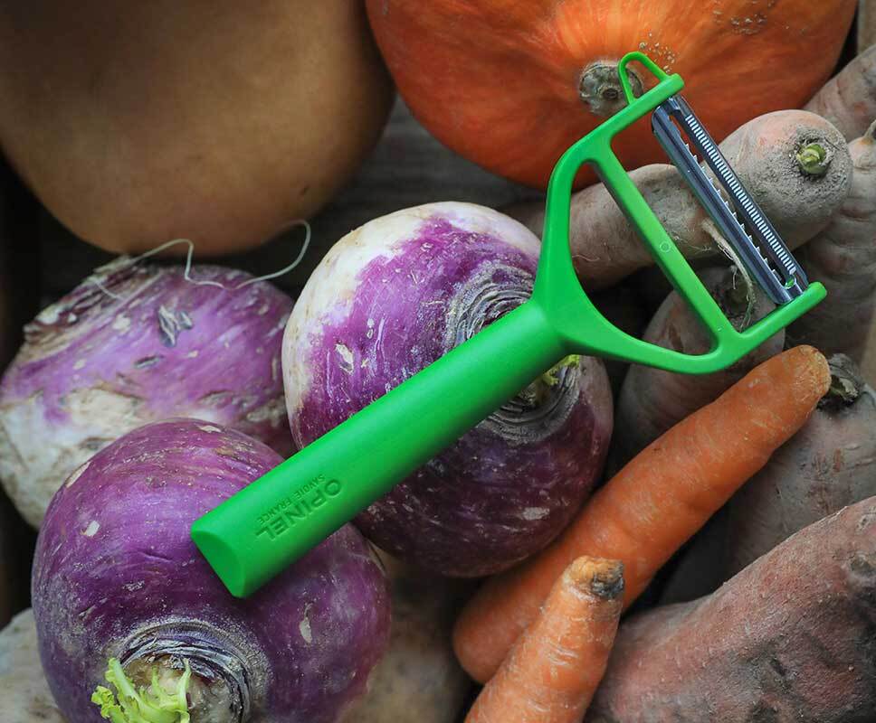 Opinel T-Duo plastic scraper, green, 002428