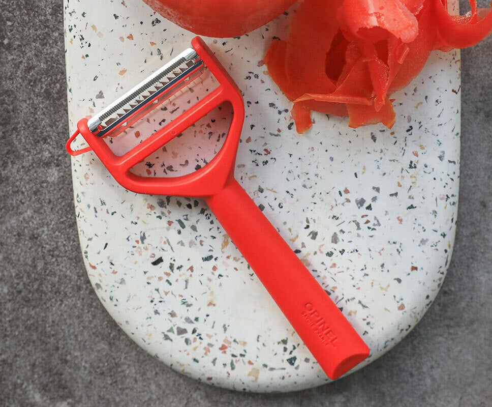 Opinel T-Duo plastic scraper, red, 002429