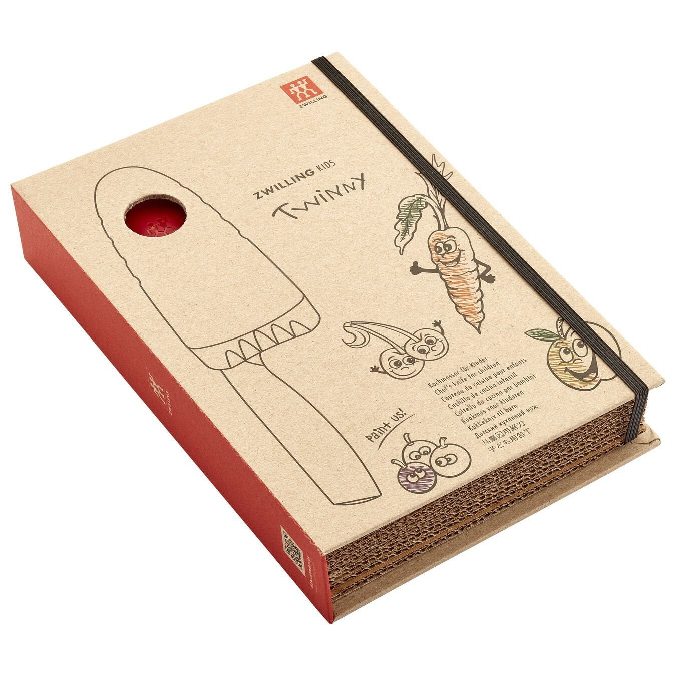 Zwilling Twinny dětský nůž 10 cm, červený, 36550-101