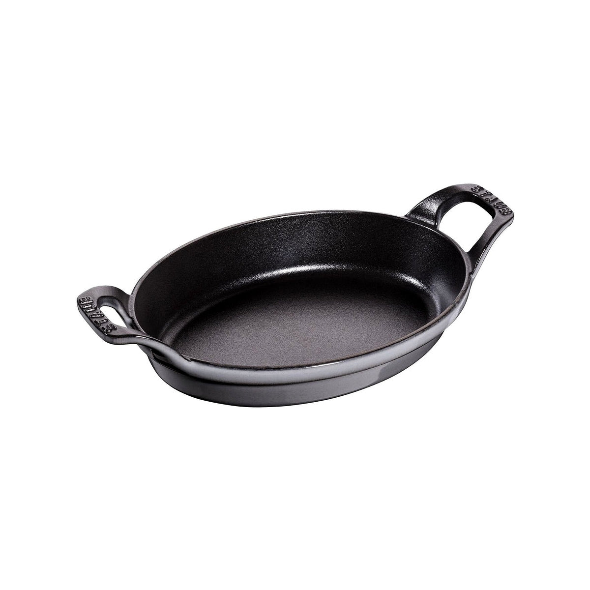 Staub litinový pekáč oválný 21 cm/0,7 l, šedý, 40509-559