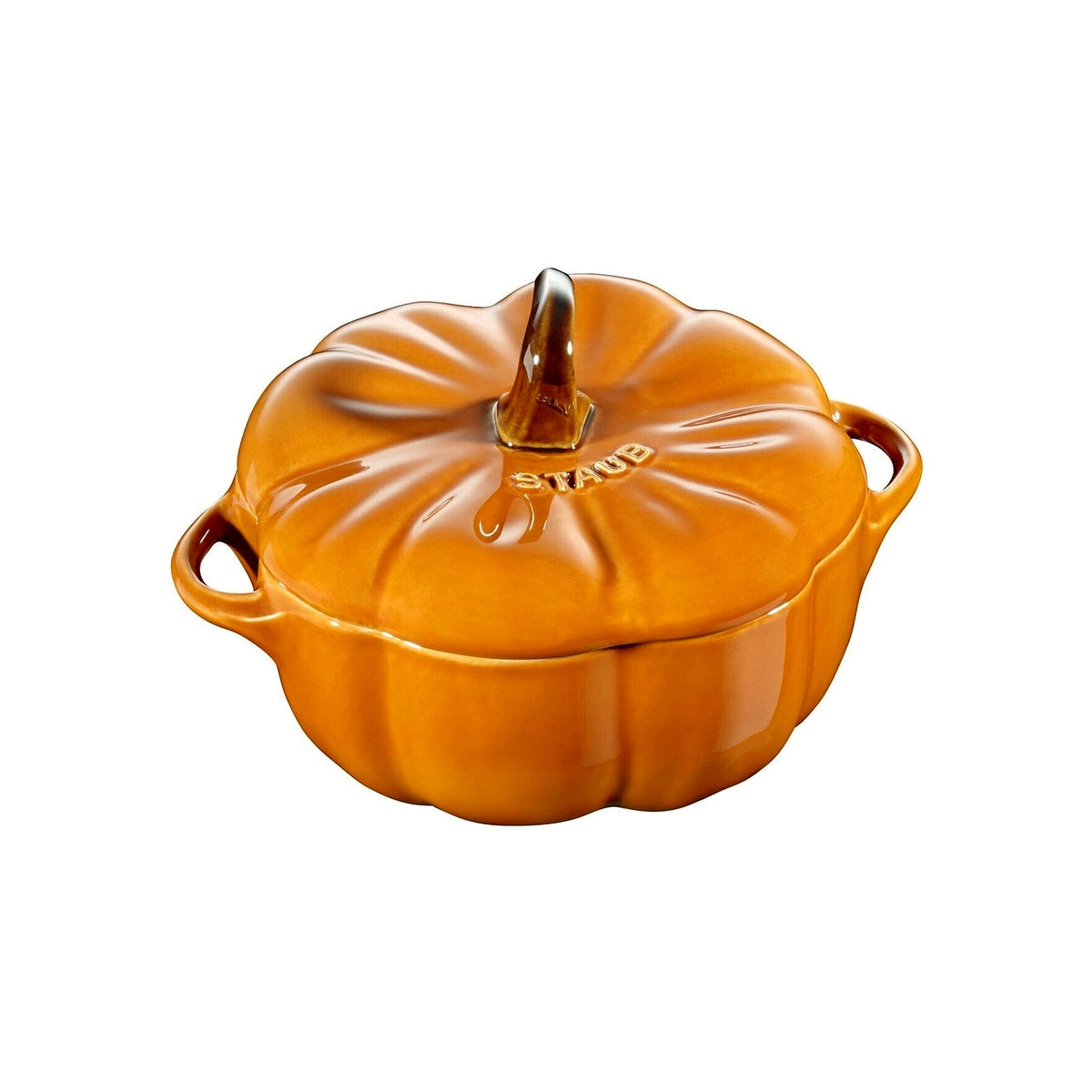Staub Cocotte keramická zapekacia misa v tvare tekvice 12 cm/0,5 l, škorica, 40511-555
