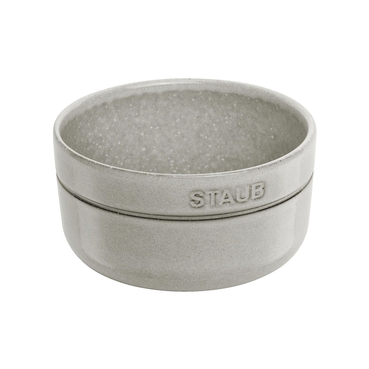 Keramická okrúhla miska Staub 12 cm/0,5 l, biela hľuzovka, 40508-032