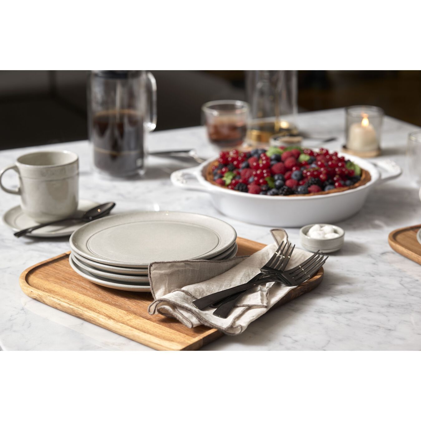 Staub keramický hrnek 10 cm/0,2 l, bílá lanýžová, 40508-033