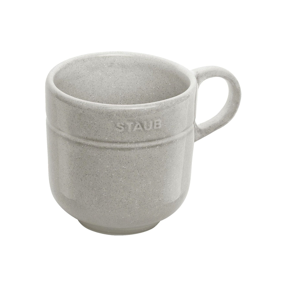 Keramický hrnček Staub 10 cm/0,2 l, biela hľuzovka, 40508-033