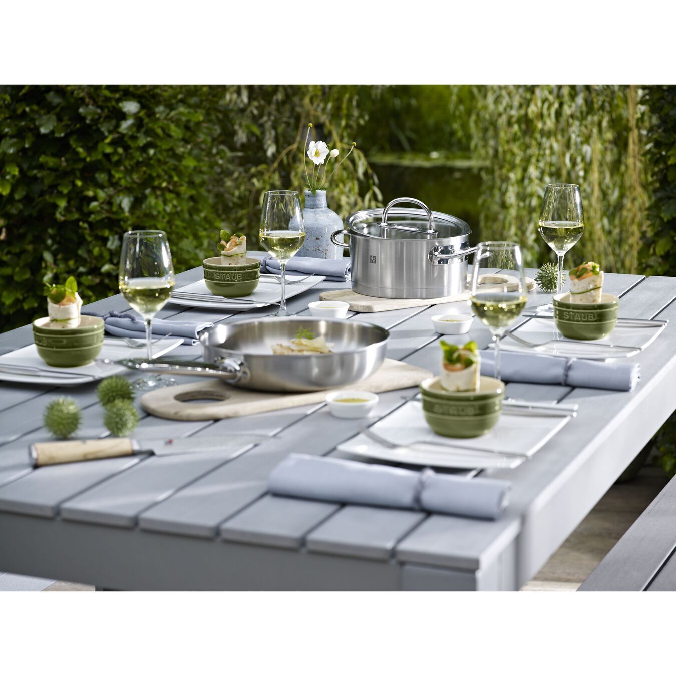 Staub sada 2 keramických misiek 8 cm/0,2 l bazalka, 40511-135