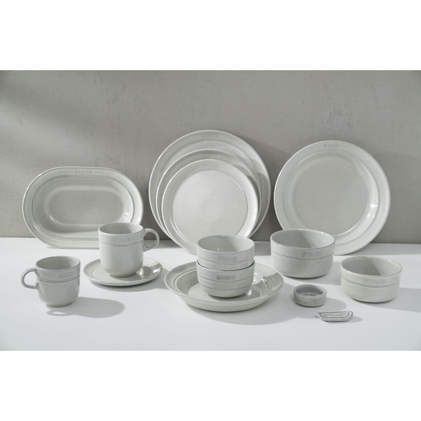 Staub keramická miska kulatá 10 cm/0,3 l, bílá lanýžová, 40508-031