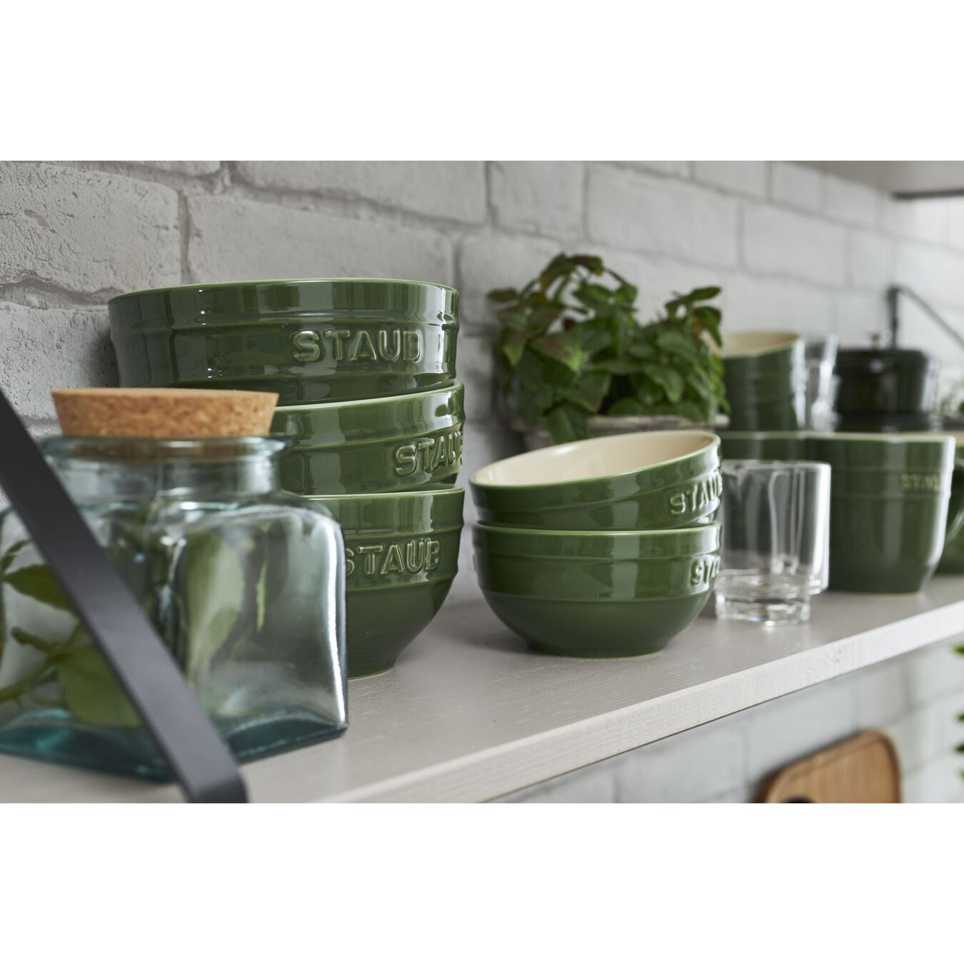 Keramická okrúhla misa Staub 17 cm/1,2 l bazalka, 40510-793