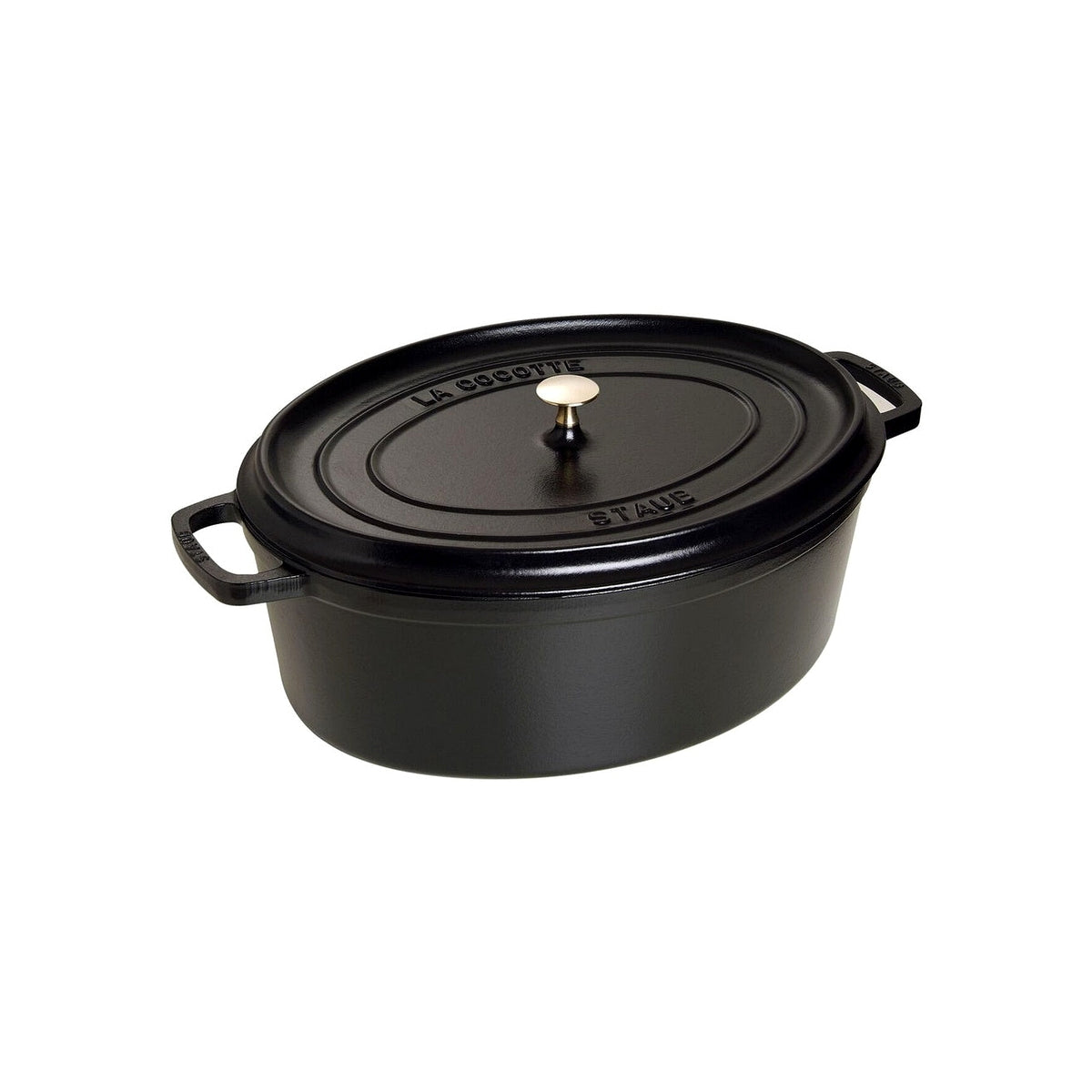 Staub Cocotte oval pot 41 cm/12 l black, 40509-509