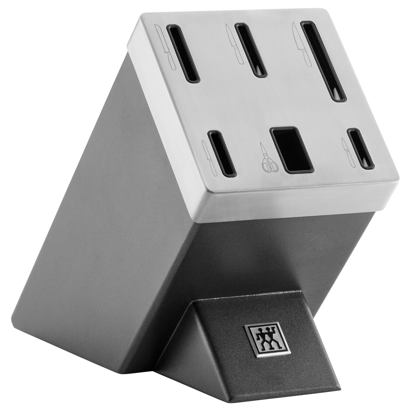 Zwilling All Star self-sharpening knife block 7 pcs, anthracite, 33780-500