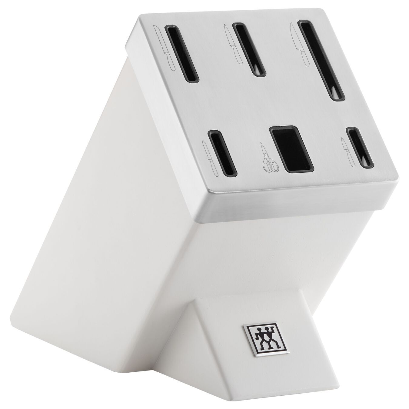 Zwilling All Star samoostřící blok s noži 7 ks, bílý, 33780-600