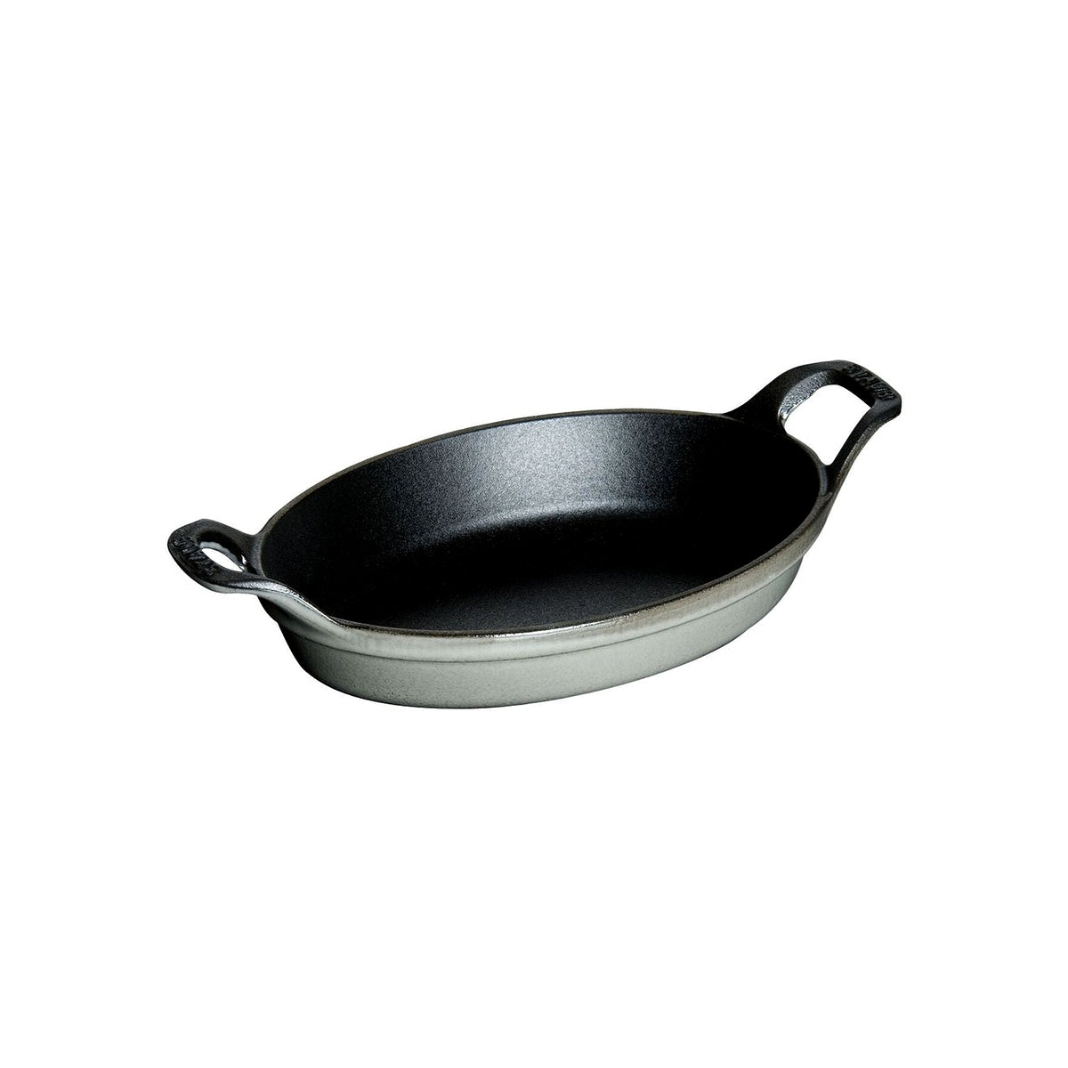 Staub Mini litinový pekáč oválný 15 cm, šedý, 40509-545