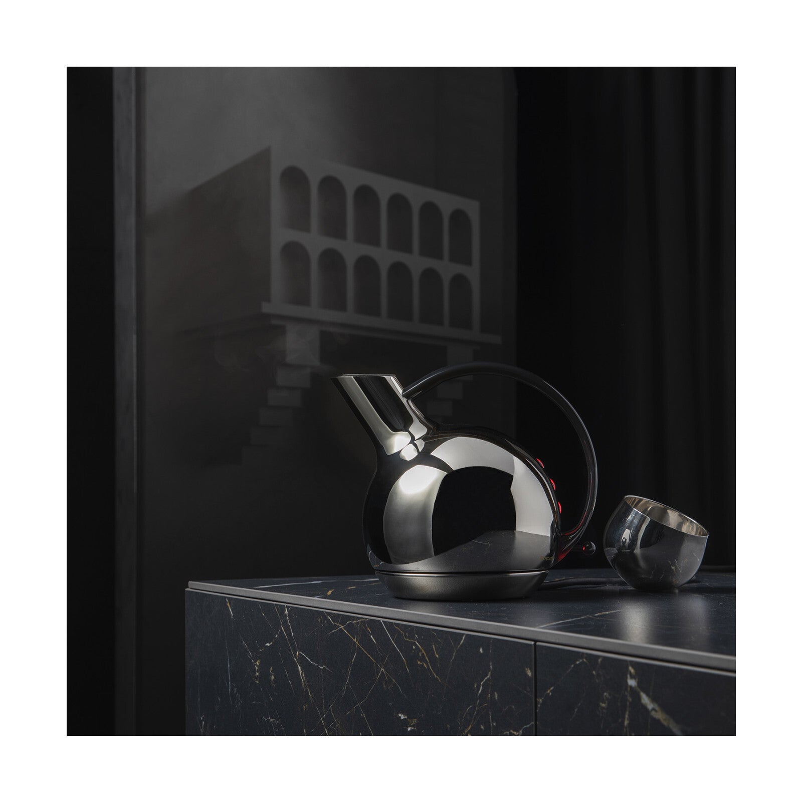 Bugatti Giulietta Chromed rychlovarná konvice, 02-GTCRNU