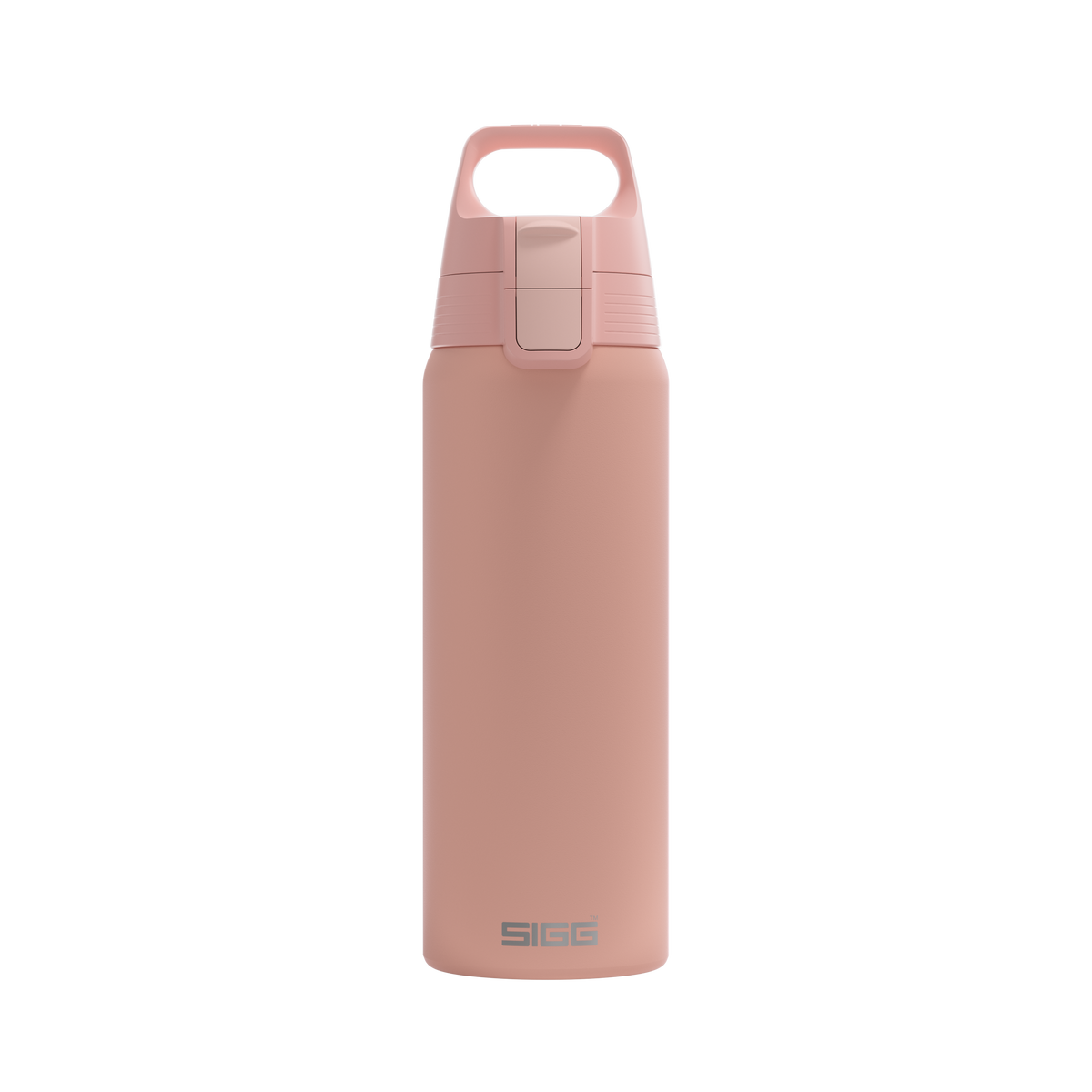 Sigg Shield One nerezová láhev na pití 750 ml, shy pink, 8992.10