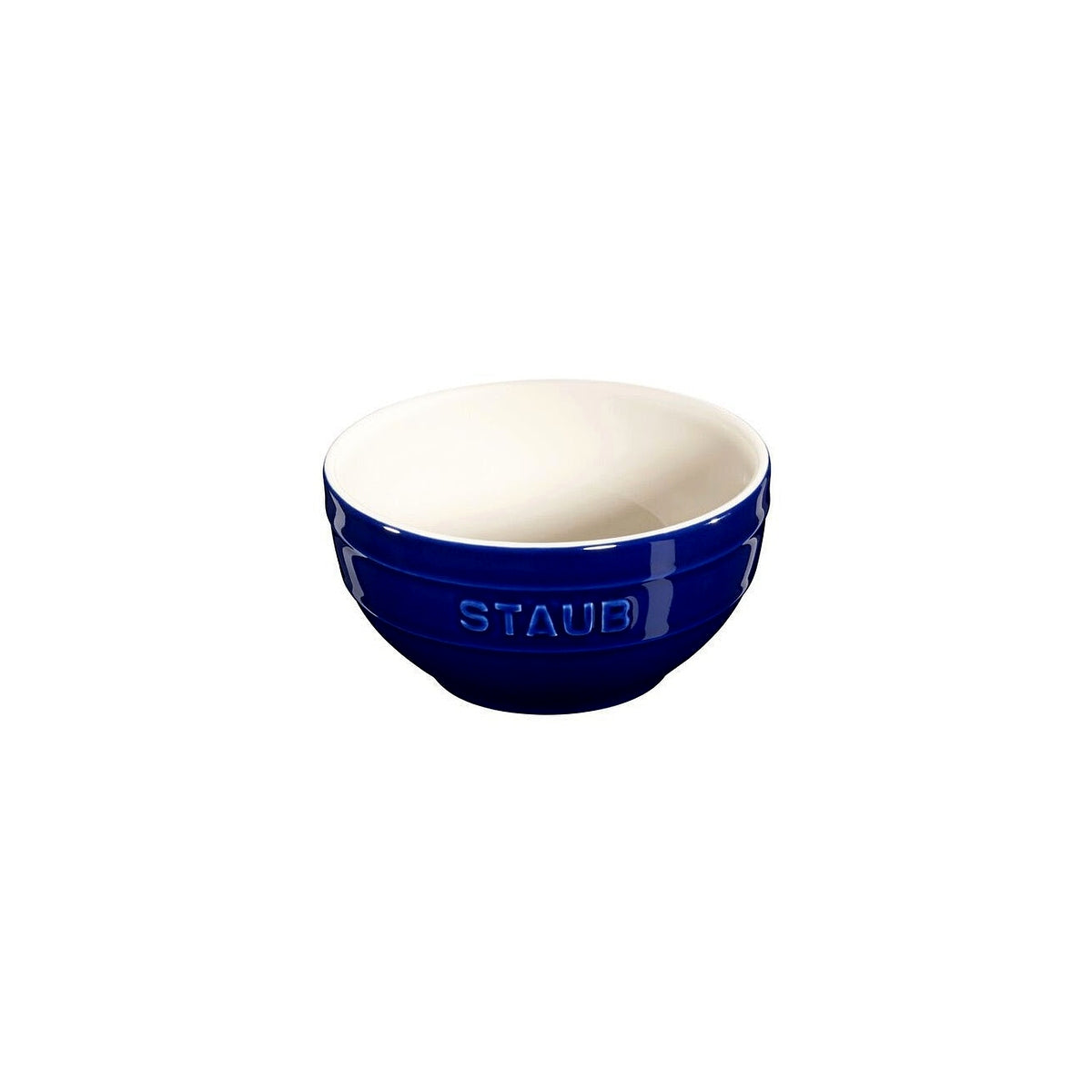 Staub ceramic bowl round 14 cm/0.7 l dark blue, 40511-813