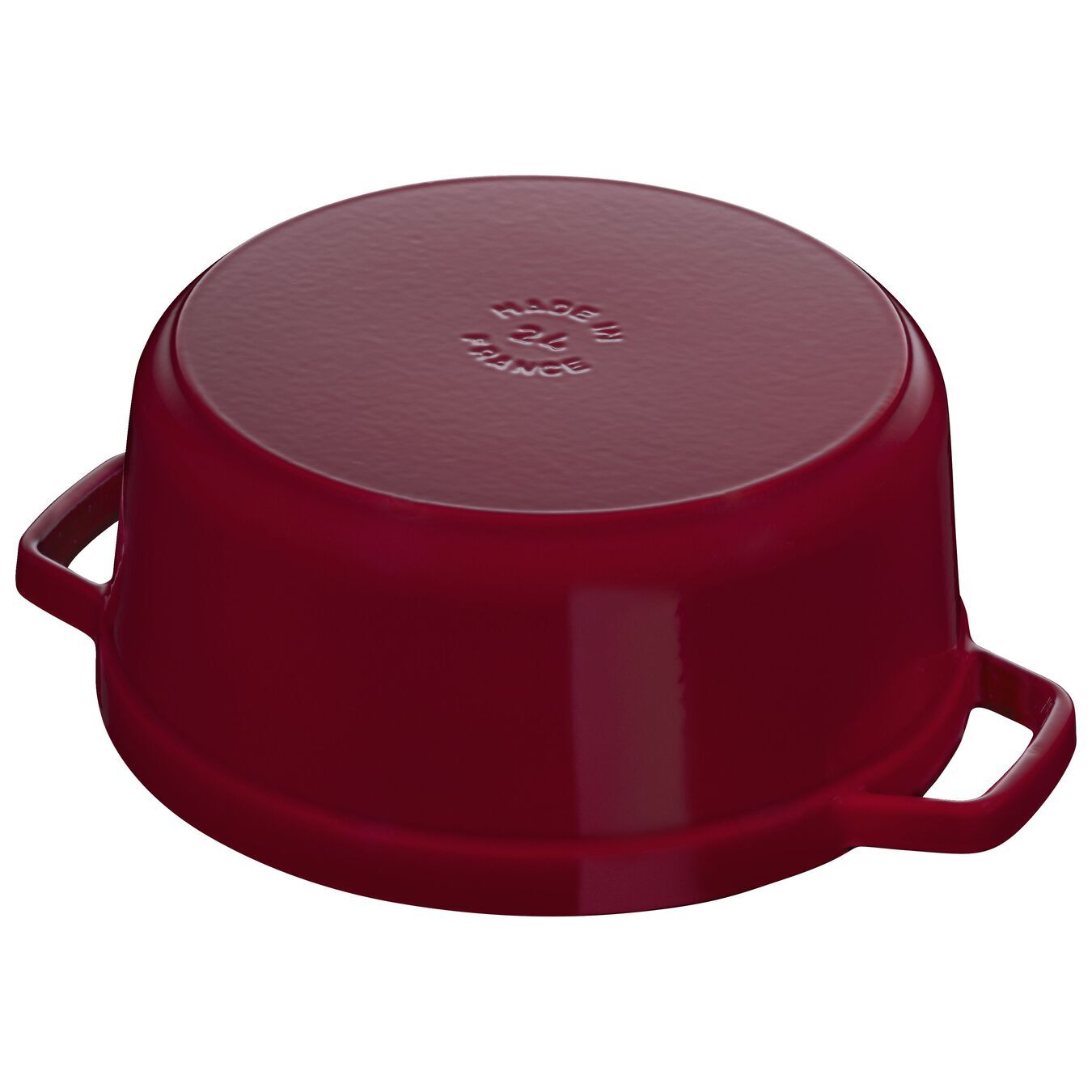 Staub Cocotte hrnec kulatý 24 cm/3,8 l bordeaux, 40502-294