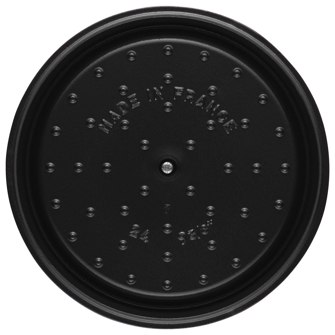 Staub Cocotte hrnec kulatý 24 cm/3,8 l bordeaux, 40502-294