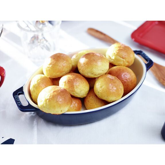 Staub keramická zapékací mísa oválná 17 cm/0,4 l tmavě modrá, 40511-154