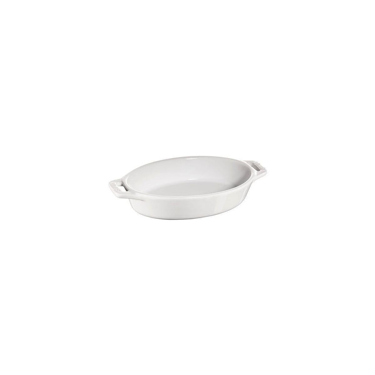 Staub keramická zapékací mísa oválná 17 cm/0,4 l bílá, 40511-155