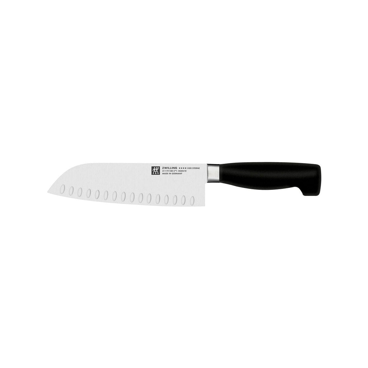 Zwilling Four Star Santoku knife with cutter 18 cm, 31119-181