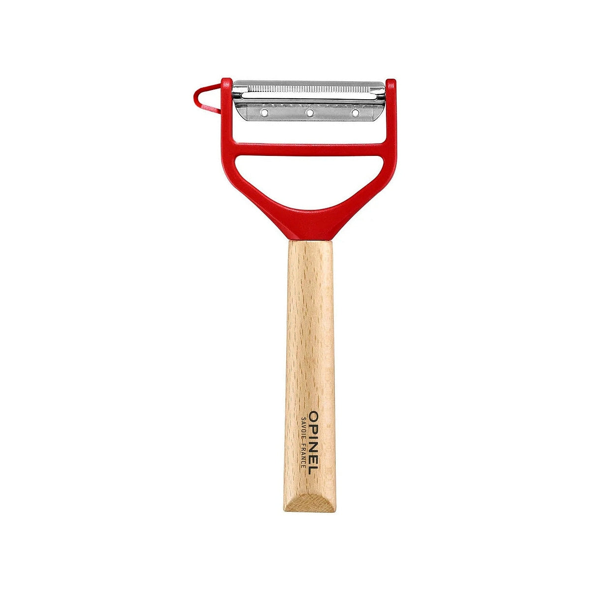 Opinel T-Duo dřevěná škrabka, červená, 002433