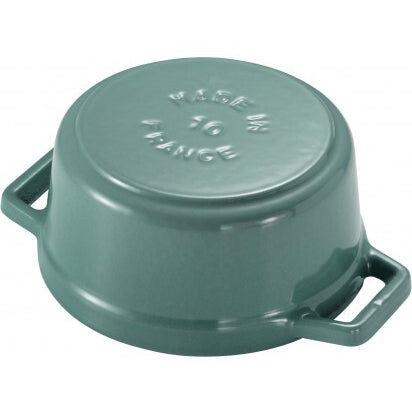 Staub Cocotte Mini hrniec okrúhly 10 cm/0,25 l eukalyptus, 11010121
