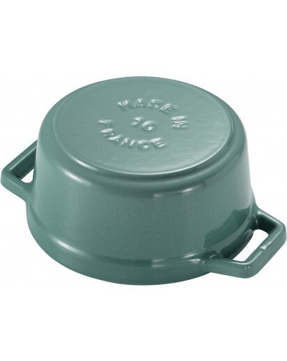 Staub Cocotte Mini hrnec kulatý 10 cm/0,25 l eukalyptová, 11010121