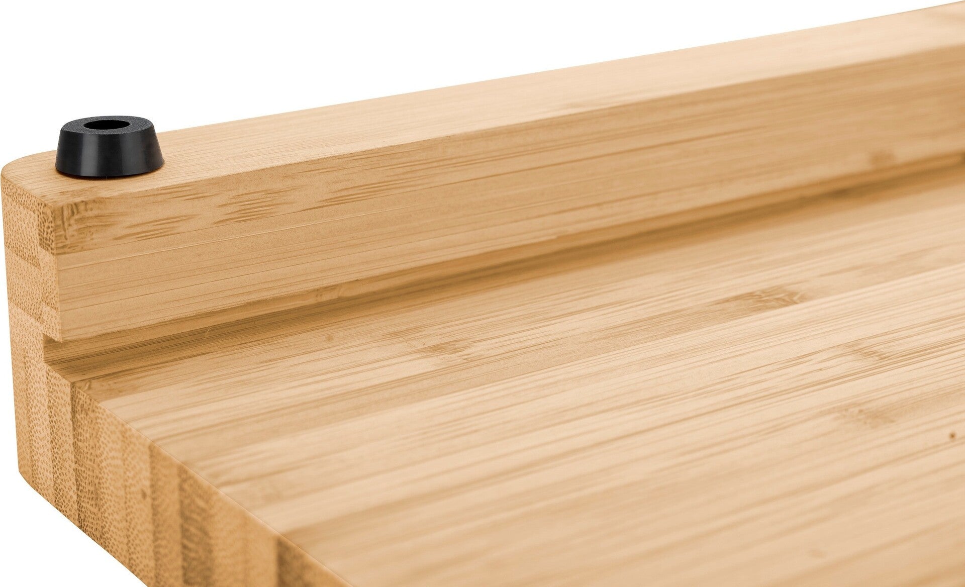 Zwilling BBQ+ krájecí bambusové prkénko s nerezovým tácem 39 x 30 cm, 1026185